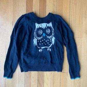 5t baby gap owl sweater